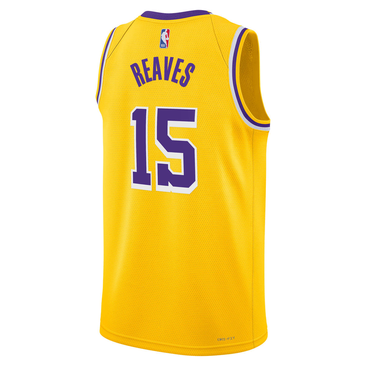 Los Angeles Lakers Nike Icon Edition Swingman Jersey - Gold - Austin Reaves - Unisex