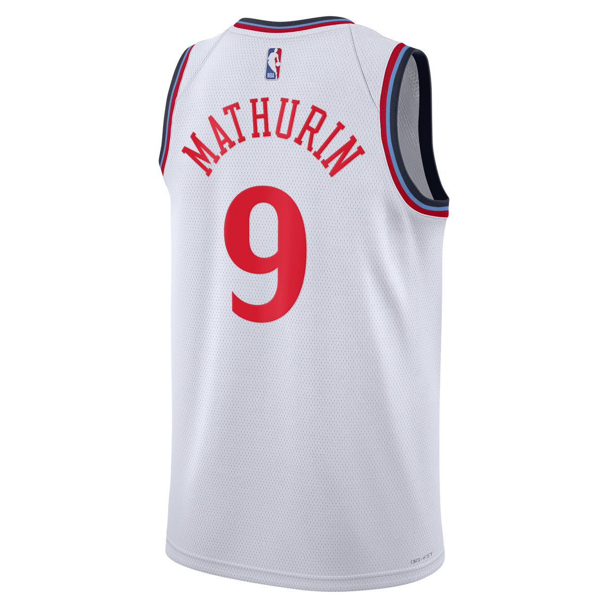 Los Angeles Clippers Nike Replica Association Edition Swingman Jersey - White - Bennedict Mathurin - Unisex