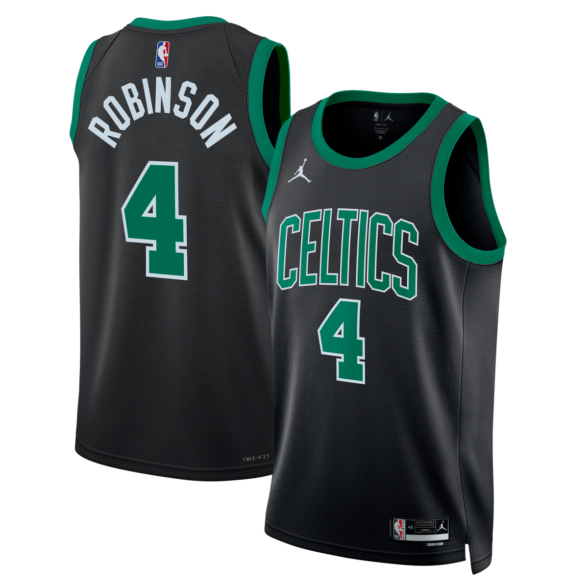 Boston Celtics Jordan Brand Statement Edition Swingman Jersey - Black - Mitchell Robinson - Unisex