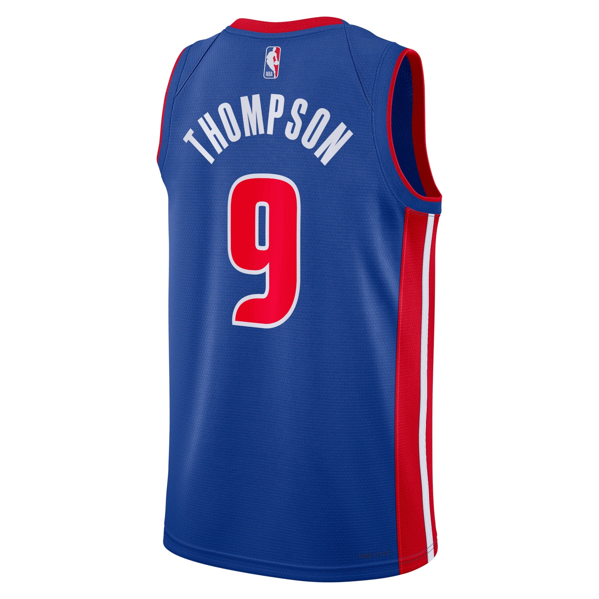 Detroit Pistons Nike Icon Edition Swingman Jersey - Blue - Ausar Thompson - Unisex