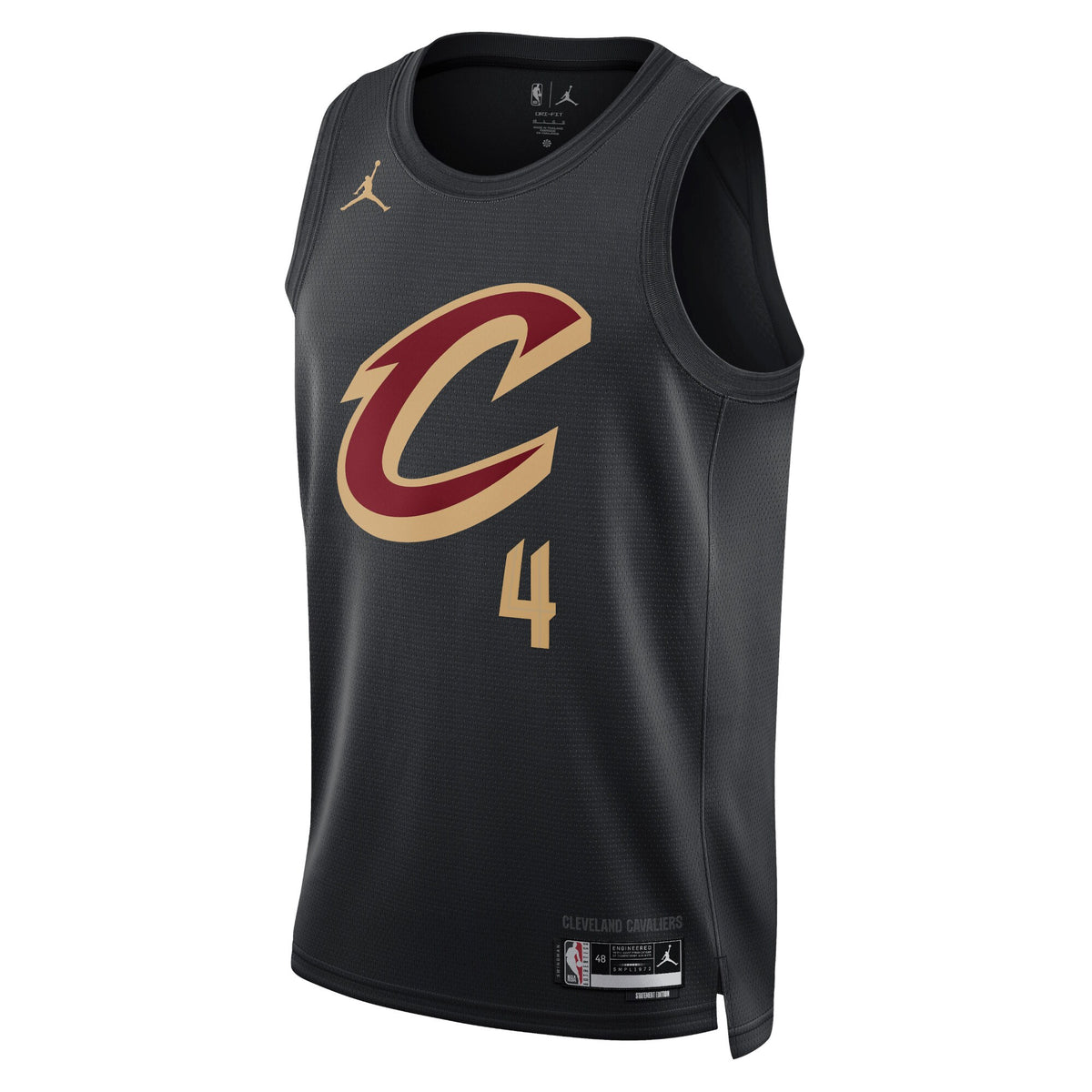 Cleveland Cavaliers Jordan Statement Edition Swingman Jersey - Black - Evan Mobley - Unisex