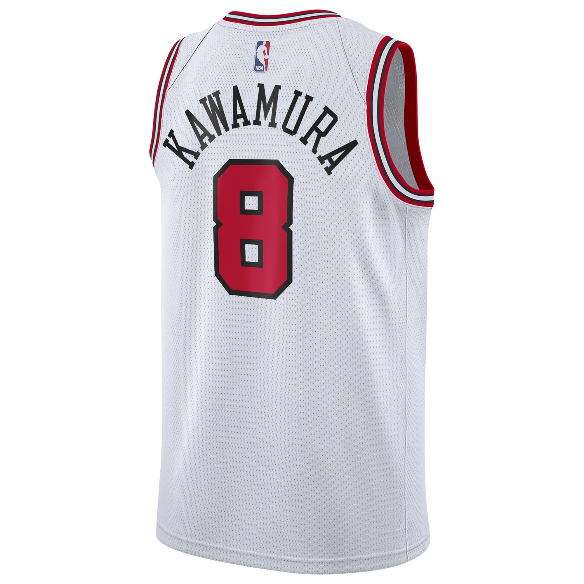 Chicago Bulls Nike Association Edition Swingman Jersey - White - Yuki Kawamura - Youth