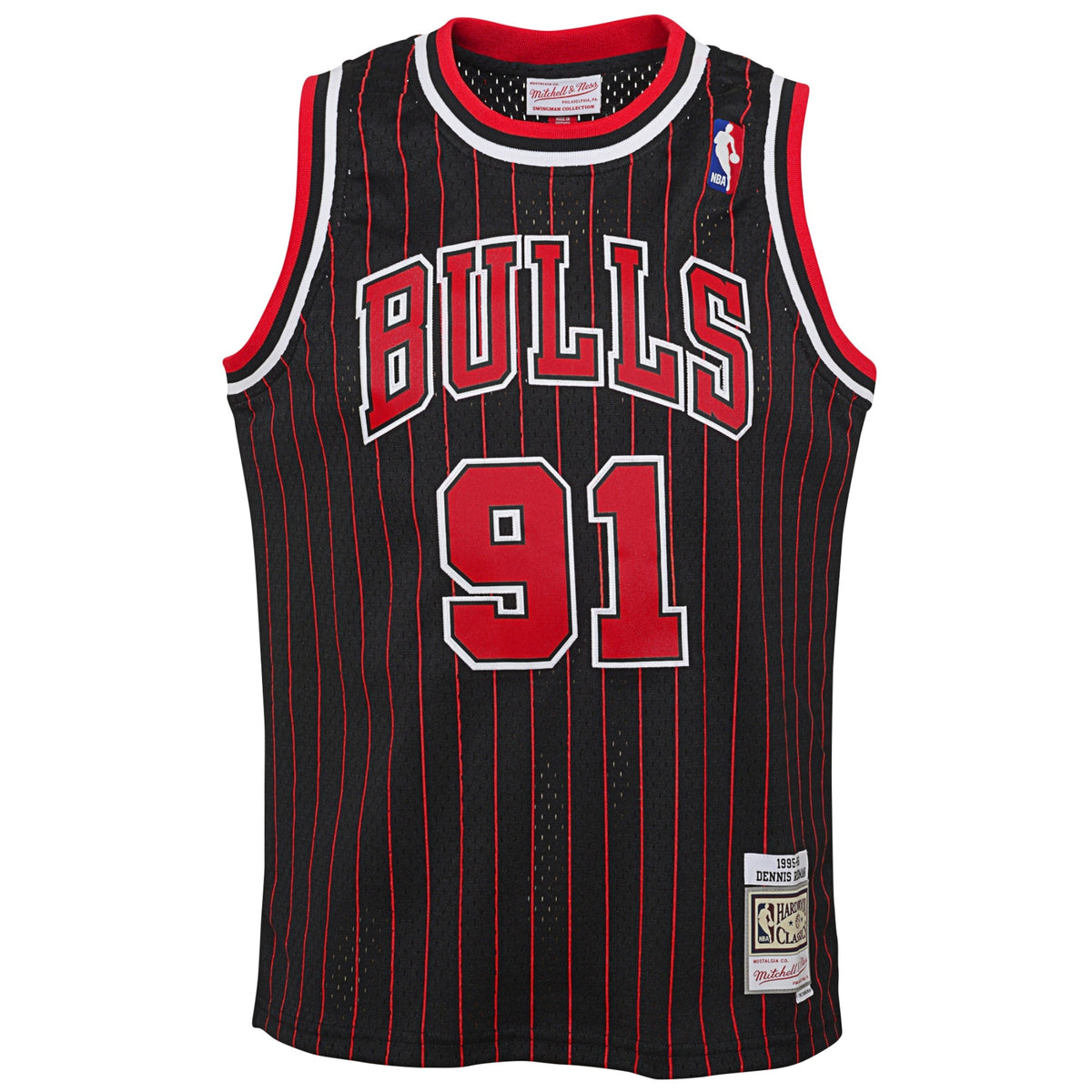 Chicago Bulls Mitchell & Ness Hardwood Classic Alternate Jersey - Youth