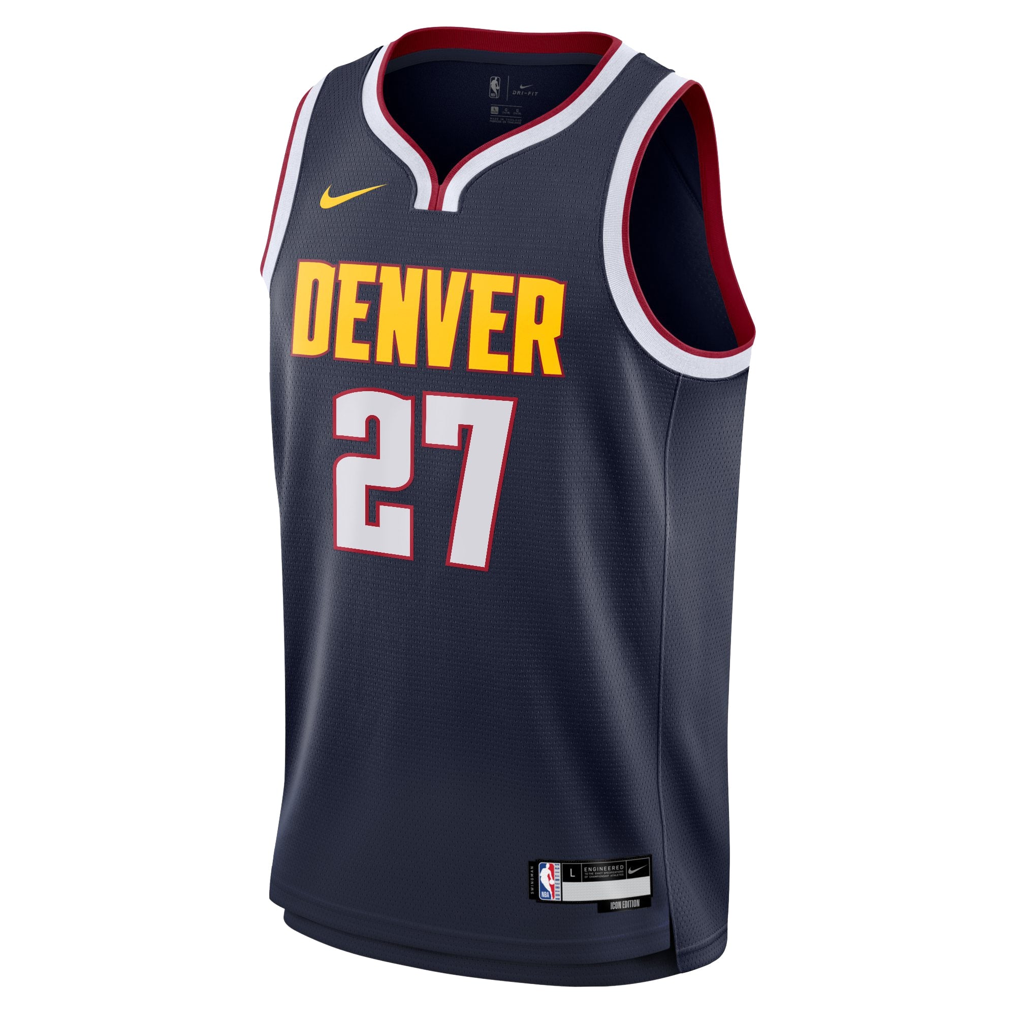 Denver Nuggets Nike Icon Swingman Jersey - Navy - Jamal Murray - Youth
