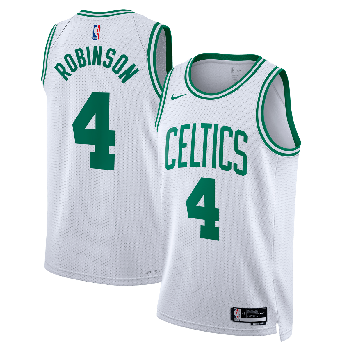 Boston Celtics Association Edition Swingman Jersey - White - Mitchell Robinson - Unisex