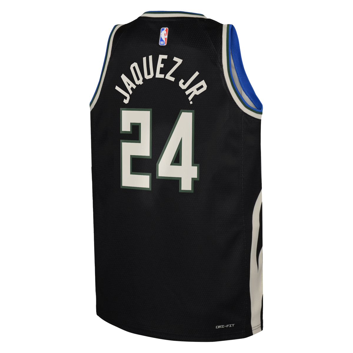 Milwaukee Bucks Jordan Brand Statement Edition Swingman Jersey - Hunter Green - Jaime Jaquez Jr. - Youth